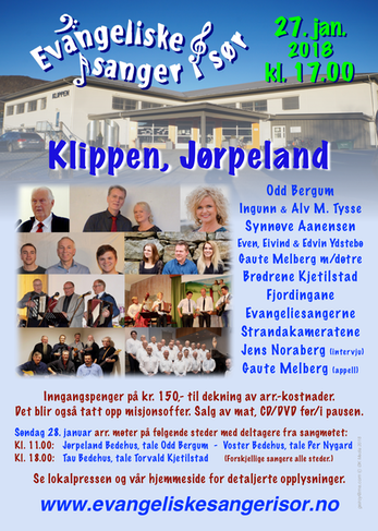Plakat Jørpeland 2018