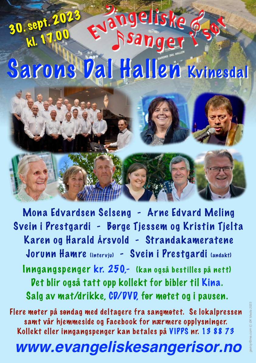 Plakat Sarons Dal 2023